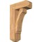 Ekena Millwork Imperial Craftsman Smooth Bracket w/ Offset Brace, Western Red Cedar, 7 1/2"W x 20"D x 32"H BKT0806X20X32IMP04SWR - alternate 1